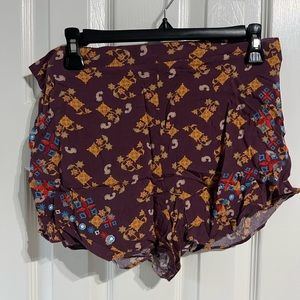 Patterned Shorts